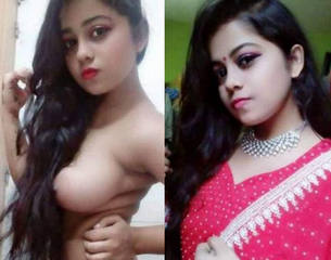 Desi cute teen open her dress and make video…