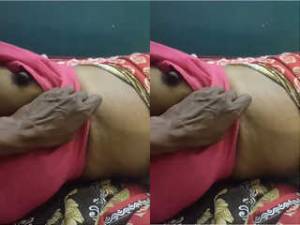 Desi Bhabhi Boobs Video Record By Hubby