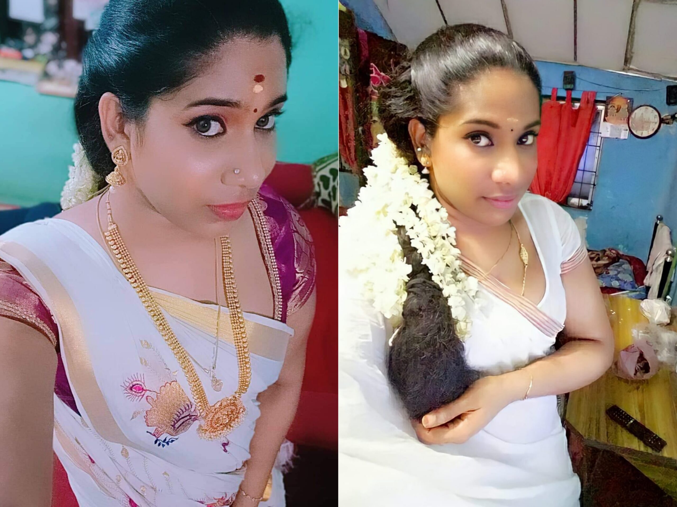 Beautiful Tamil Bhabi Full Nude Showing Milky Boobs