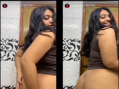 Horny Indian Girl Shows Her Ass