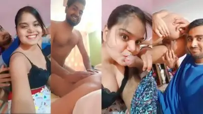 Hot Lovers Hard Fucking & Blowjob